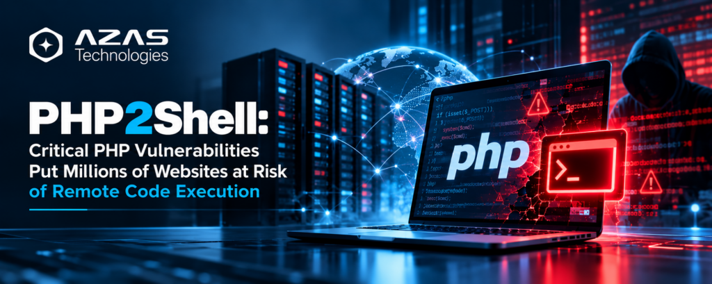 PHP2Shell critical PHP remote code execution vulnerability affecting web servers and websites – AZAS Technologies